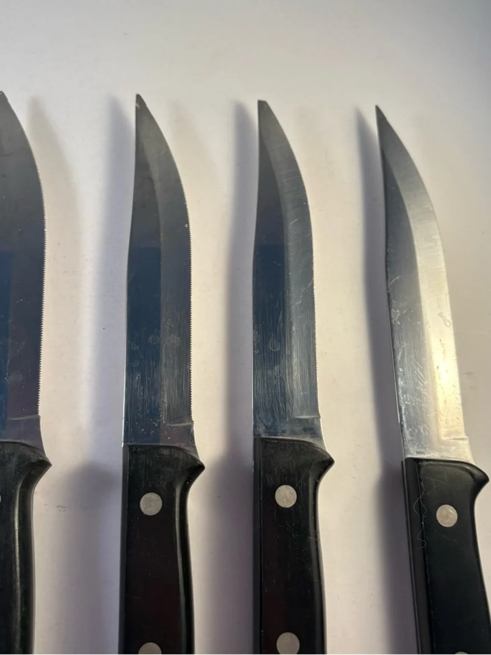 Lot 7 JA Henckels‎ Assorted Knives And Sharpener Eversharp / Fine Edge Pro Steak